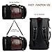 OXA Duffel Bag Travel Canvas Backpack for Men,10
