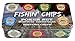 Fishin' Chips - Freshwater - Premium Quality Poker Chips and Playing Card Set