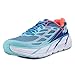 Hoka One One Womens Clifton 3 Blue Jewel/Neon Coral Running Shoe - 7