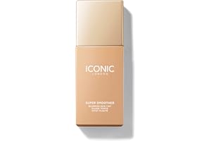 ICONIC LONDON Super Smoother Blurring Skin Tint | Light to Medium Coverage, Hydrating, Ultra-Lightweight Tinted Moisturizer, Cruelty-Free, Vegan Makeup