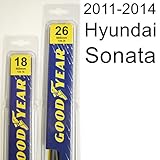 Hyundai Sonata (2011-2014) Wiper Blade Kit - Set Includes 26