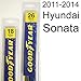 Hyundai Sonata (2011-2014) Wiper Blade Kit - Set Includes 26