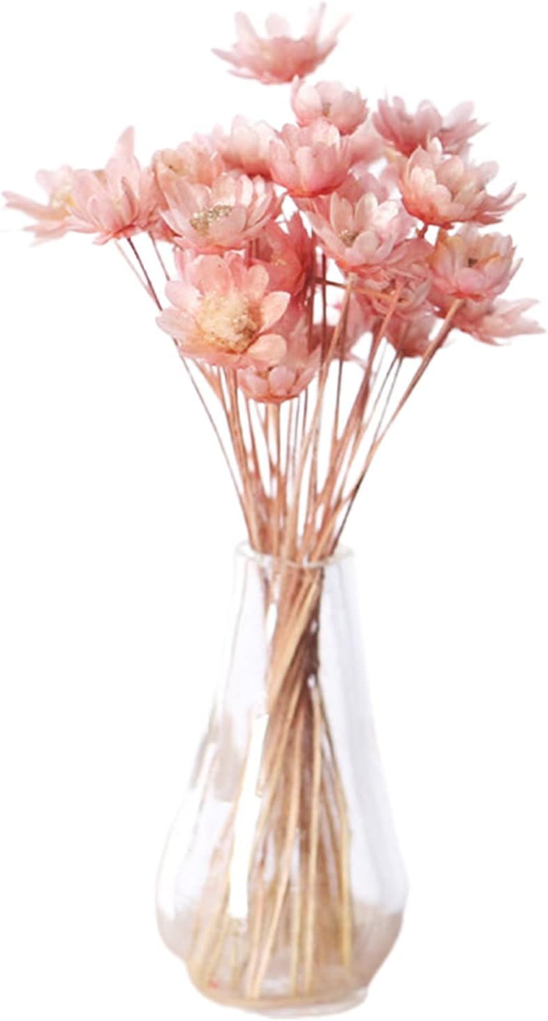 1/12 Scale Miniature Flower Vase - Pink Ceramic Dollhouse Decor for Fairy Gardens and Diorama, 1.2 Inch Mini Bowl with Realistic Detailing (1-Pack Micro Landscape Accessory)