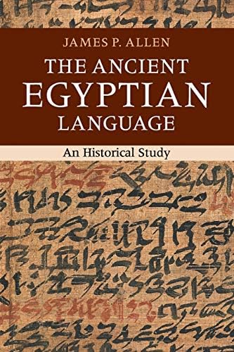 Amazon.com: The Ancient Egyptian Language: An Historical Study