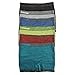 Men's Seamless Boxer Briefs Underwear Assorted 6 Pack (Free Size, Messy)