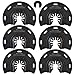 ACTOMASTER HCS Oscillating Segmented Saw Blade for Oscillating Tool Multitool, Pack of 6