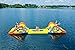 WOW Watersports 18-2000 Slide N Smile Floating 2 Lane Waterslide, 9 Feet Long