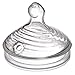 NUK Simply Natural Replacement Nipples, Medium Flow, 2pk