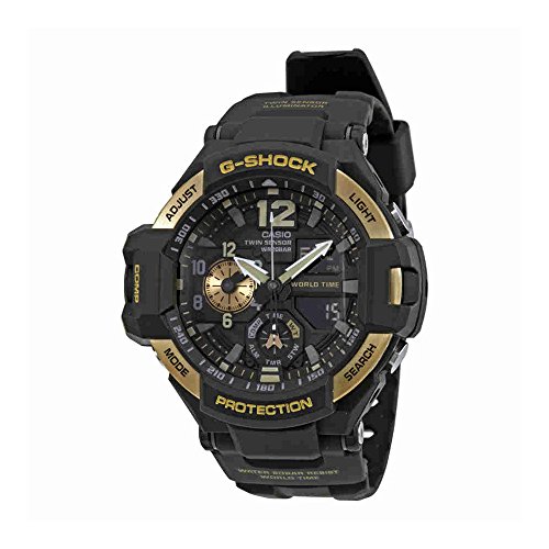 Casio G-Shock Black Dial Resin Quartz Men s Watch GA1100-9G