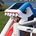 Blast Zone Shark Park 19x11 Inflatable Water Park Bouncer - Blower - Climbing Wall - Slide - Splash Area - Huge