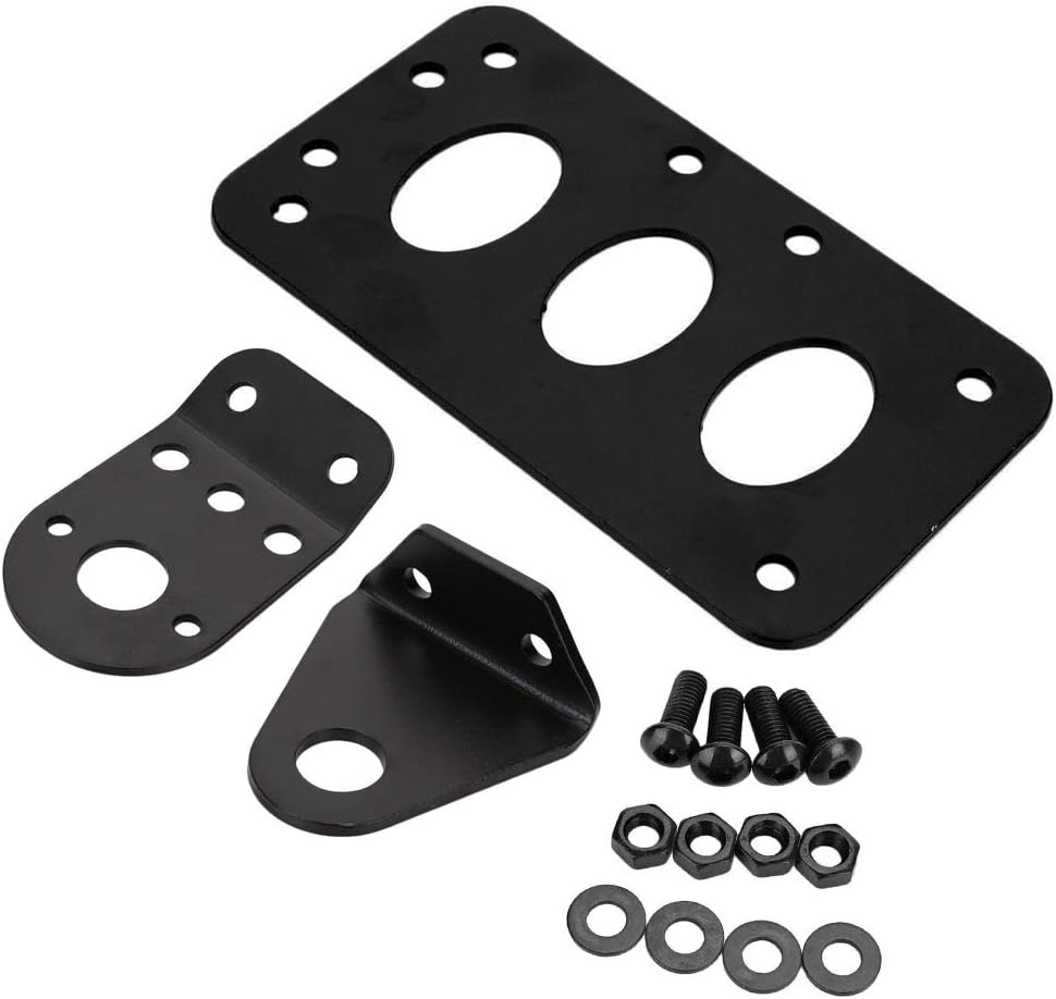 Eliky Metal axle License Plate Holder for Side mounting. New Holder for Rear Light Holder.