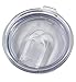 Spill Resistant Clear Yeti Compatible Tumbler Lids Featuring Slide-Lock Closure (2 pack), Compatible with 30-Ounce YETI Ramblers and RTIC (2 pack)