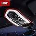 wroadavee Red Interior Roof Front Reading Light Cover Trim for Porsche Cayenne 2011-2017