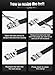 QISHI YUHUA Ratchet Belt for Men, Slide Men's Belt with Genuine Leather 1 3/8,Trim to Fit - Black,137-M