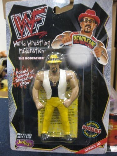 WWF Bend-Ems Series XI The Godfather by JusToys 1998 by JusToys