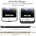 iPhone 6 Plus/ 6s Plus Silicone Battery Case, Ultra Slim NOHON 2800mAh Portable Extended Backup Smart Phone Charging Case/ Charger Cover for Apple iPhone 6 Plus/ 6s Plus (Black)