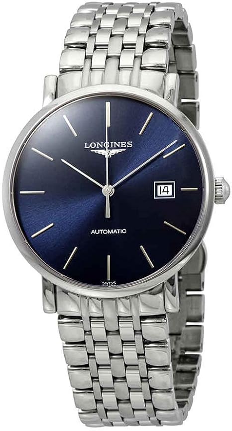 Amazon.com: The Longines Elegant Collection Stainless Steel L4.910.4.92.6: Watches