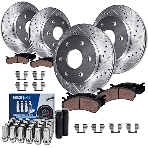 Detroit Axle - 6 Lug Brake Kit for Chevy GMC Silverado Sierra 1500 Tahoe at Amazon