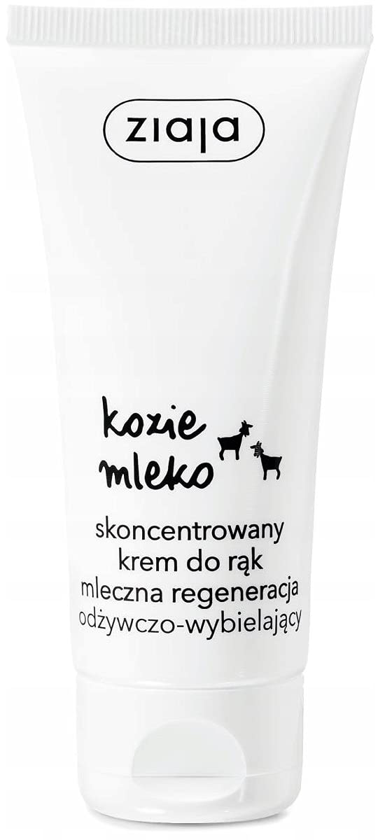 ZIAJA GOAT'S MILK REGENERATING HAND CREAM 50ml Nourishing Whitening