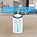 Hosome 300ml USB Car Humidifier Cool Mist Ultrasonic Humidifiers with Colorful LED Lights Mini Portable Air Purifier for Home Baby Travel Vehicle Office, White