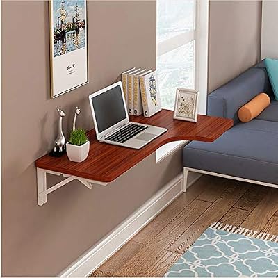 Home Selected Furniture Folding Wall Mounted Drop Leaf Table L Shaped Wall Table Corner Computer Desk Color C Size 80 60 40cm Color E Size 120 60 40cm Buy