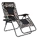 PHI VILLA XXL Oversized Padded Zero Gravity Chair, Foldable Patio Recliner, 30