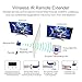 Wireless RCA Extender with IR Pass-Back Support 480p SD Can Transmit Up to 200m 656ft (Line of Sight), WiFi 5.8GHz 24 Channels AV Transmitter and Receiver for Satellite DVD to TV Home Use