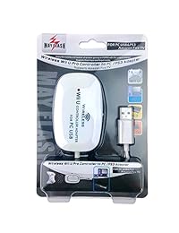 Mayflash. Adaptador de controlador para Wii U Pro inalámbrico a USB de PC
