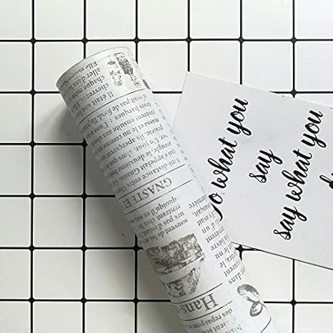 Amazon Co Jp 壁紙 自己接着性コンタクトペーパーホームdecorat 古新聞の自己接着壁紙寮インフォレストベッドルーム壁紙英語のアルファベットレトロな背景の壁のステッカーの防水 Color A ホーム キッチン