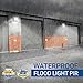 Hyperikon LED Outdoor Flood Light with Motion Sensor Light 150W (600W Equivalent), 15000 Lumens, 5000K, LED Security Light, 120v, IP65 Waterproof - For Parking Lots, Construction Zone