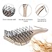 Scalp Massage Hair Brush Comb Round Teeth Hairbrush for Curly Straight Hair Anti-static Hairstyling Tools