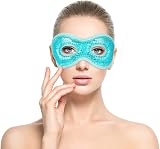 ACWOO Cooling Eye Mask Reusable Hot Cold Therapy with Eye Cutouts view 1