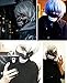 Rulercosplay Tokyo Ghoul Kaneki Ken 3D PU Leather Mask Cosplay Mask (Black 3D)