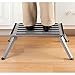 Wide Folding Step Stool, EasyComforts, Silver