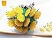 Dearjana Flower Pop Up Cards 3D, Flower Greeting Card with Envelopes for All Occasions, Assorted 4 Flower Cards for Thanksgiving Birthday Christmas Valentine's Day Gift…