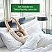 Cosy House Collection Premium Rayon Derived from Bamboo Bed Sheet Set - Cooling Blend - Deep Pocket, Ultra Soft & Breathable Bedding - 4 Piece Set (King, Bright White)