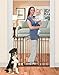 Summer Infant Multi-Use Deco Extra Tall Walk-Thru Gate, Bronze with Banister Installation Kit