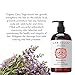 Laritelle Organic Shampoo 16 oz. Fortifying, Strengthening, Rejuvenating. Prevents Hair Shedding, Promotes New Hair Growth. Ayurvedic Herbs, Lavender, Ginger, Rosemary, Patchouli and Cloves. Vegan. GF