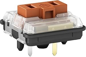 DRAOZA Kailh Choc Low Profile Switch Tactile Switch 5-Pin Switches 1350 Chocolate for Mechanical Gaming Keyboard Switch(Brown,72pcs)