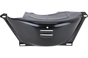 Speedway Motors Black Flywheel/Flexplate Dust Cover, Fits TH350 and TH400 Transmissions, Made of Steel Material, Keep Debris,