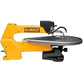 DEWALT Scroll Saw, 1.3 Amp, 20 in Steel Blade, With Variable-Speed Trigger, For Precise Cuts (DW788)