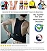 Thoracic Back Brace Posture Corrector - Magnetic Support for Back Neck Shoulder and Upper Back Pain Relief Perfect Posture Brace for Cervical and Lumbar Spine Fully Adjustable