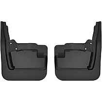 Husky Liners Rear Mud Guards For 2019-2024 GMC Sierra 1500 – Black Splash Guards, 2-Piece Set
