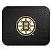 FANMATS 10760 Boston Bruins Back Row Utility Car Mat - 1 Piece - 14in. x 17in., All Weather Protection, Universal Fit, Molded Team Logo