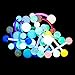 20 Mixed Glow Bio-Flex Body Jewelry Pack - 14ga Bioflex/Acrylic Belly and Straight Bars
