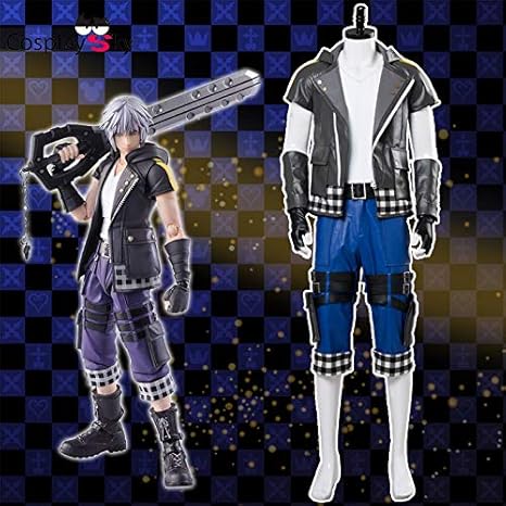Amazon キングダムハーツ3 Cosゲームの主役のリクコスプレ衣装 コスプレ 仮装 通販
