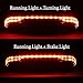 LED King Tour-Pak Brake/Turn/Tail Trunk Box Wrap-around Lamp Light Kit For Harley King Tour Packthumb 3