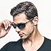 Soxick Men's Polarized Unbreakable Metal Large Frame Classic Retro Fishing Sunglasses Ultra Light