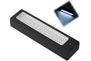 KIMISS LED Work Light, ABS 72 LED Car Inspection Work Light Portable Strong Magnetic Super Bright with Hanging Hook Car Repai