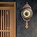 Giftgarden Vintage Wall Clock Non Ticking Silent Battery Operated Quartz Movement Pendulum Retro Style Wall Decor for Office Kitchen Living Room Indoor Decorative Clocks